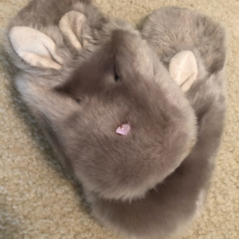 Fluffy Bunny Slippers